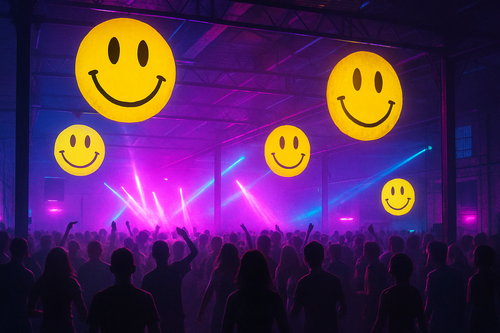 Acid Smiley #003 DJ Visuals