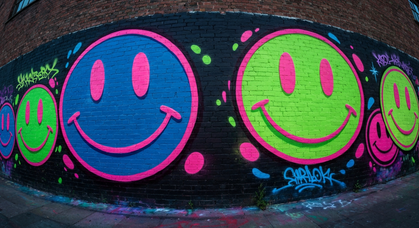 Acid Smiley #002 DJ Visuals
