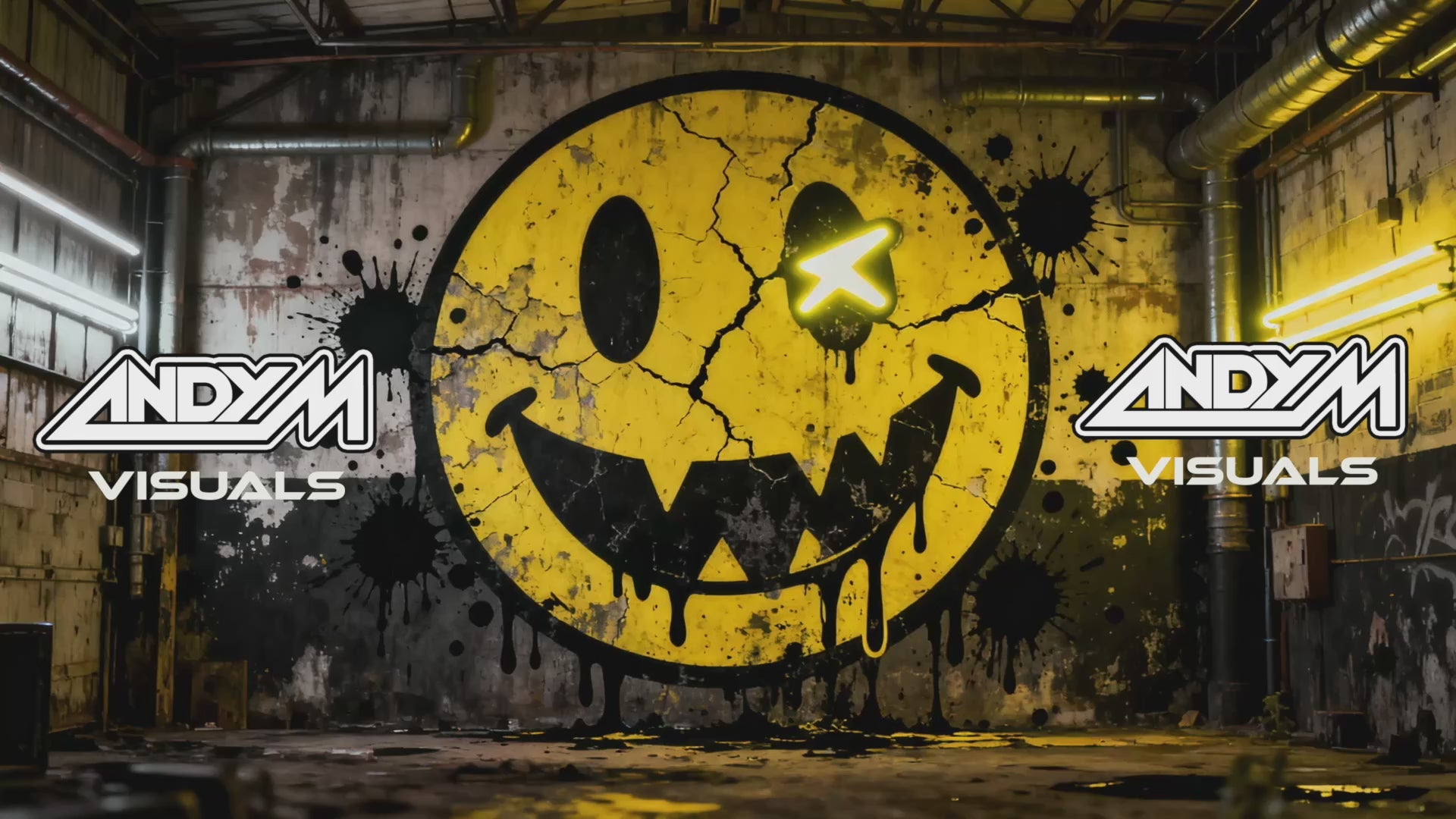 Acid Smiley #004 DJ Visuals