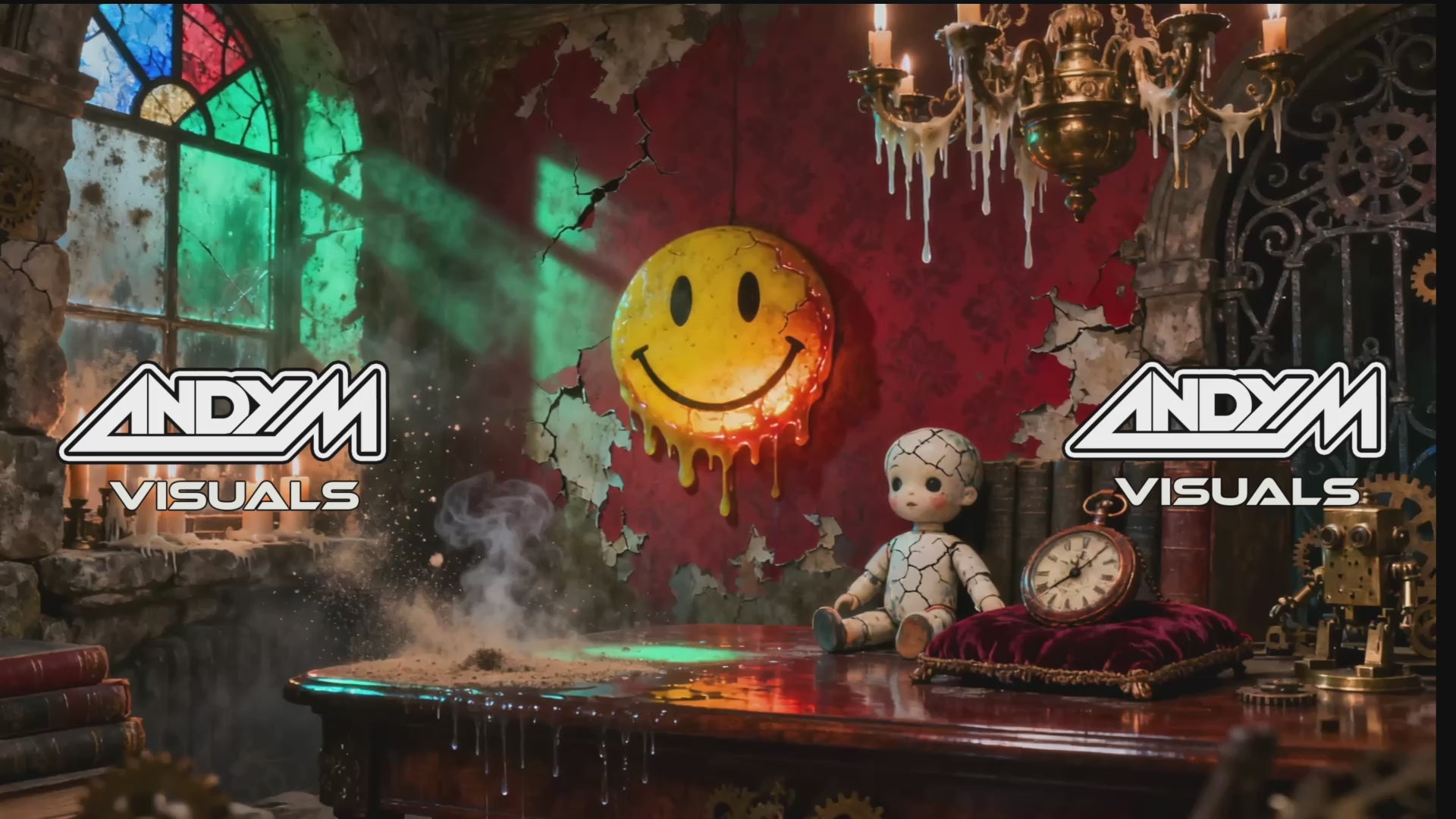 Acid Smiley #001 DJ Visuals